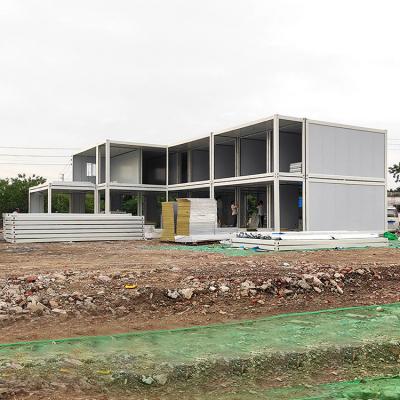 China Prefabricated Flat Pack Container Homes , Mobile Prefab Container Homes Office for sale