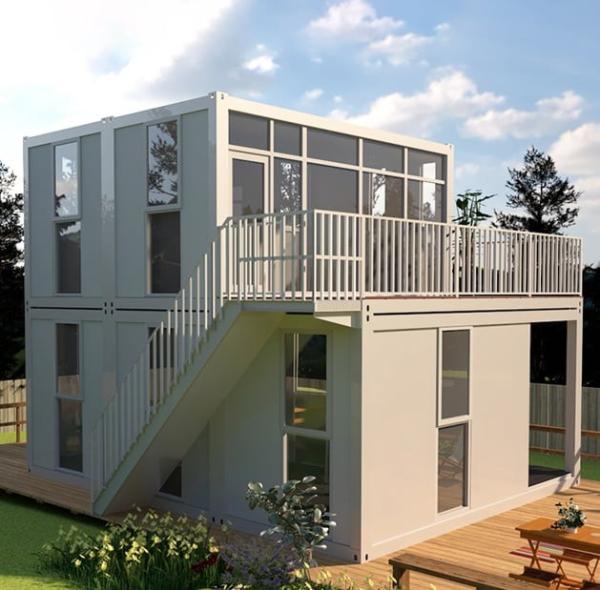 Quality Tiny Prefab Shipping Container Homes , 20ft Movable Premade Container Homes for sale