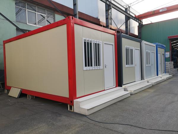 Quality Tiny Prefab Shipping Container Homes , 20ft Movable Premade Container Homes for sale