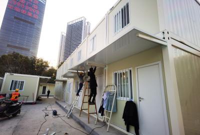 China 2 Bedroom Rental Container Homes Detachable Apartment Dormitory House for sale