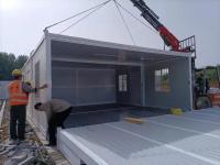 Quality Temporary Fold Out Container Homes , 20ft Prefab Tiny Flat Pack Container Homes for sale
