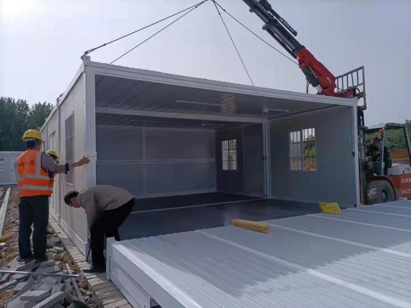Quality Collapsible 40ft Portable Fold Out Container House 5 Min Install Anti Seismic for sale