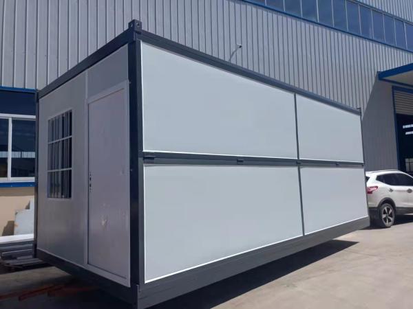 Quality Prefabricated Portable Foldable Container House 20ft Living Home Office Cabin for sale