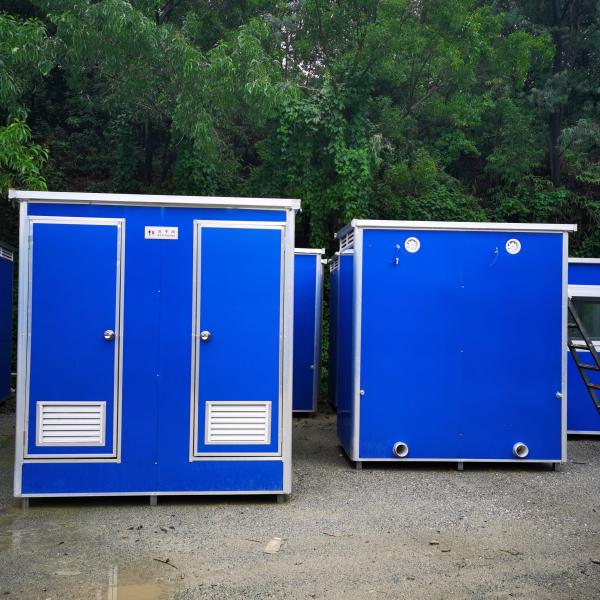 Quality Eco Friendly Shipping Container Toilets , Temporary Prefab Mobile Toilet for sale