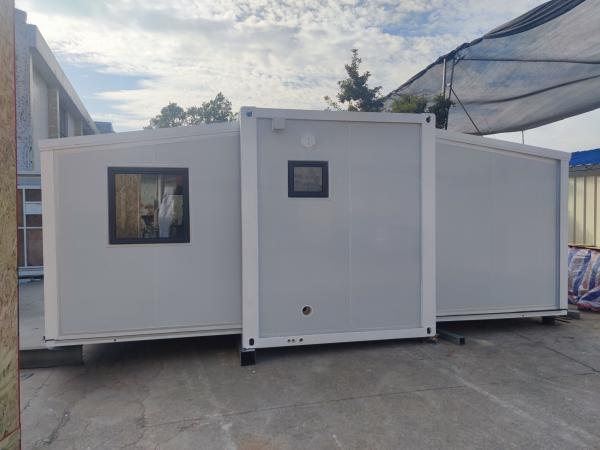 Quality Flat 40ft Expandable Container Homes , 2 Bedroom Prefab Folding Container House for sale