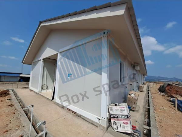 Quality Q235B Galvanized Steel Prefabricated Container House Anti Seismic for sale