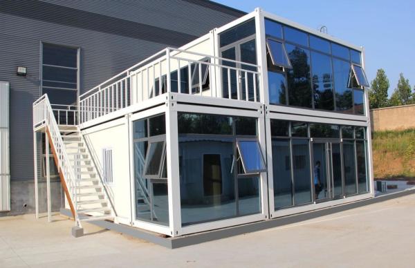 Quality Detachable Steel Container House , Prefab Container House Villas for sale