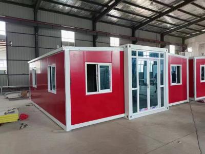 Chine Prefabricated Fold Out 2 Bedroom Container House Luxury Modular Home New Zealand Expandable Modern Foldable Houses à vendre