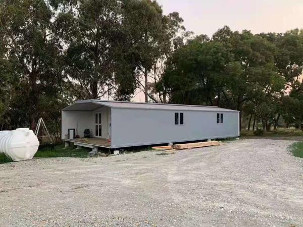 Quality Tiny 40ft Expandable Container Home Assembled 3 Bedroom Prefab House for sale