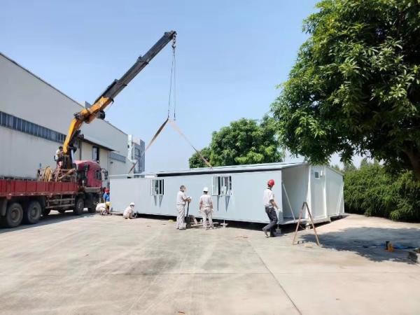 Quality Prefabricated Expandable Container House 40ft Steel Luxury Villa Home for sale