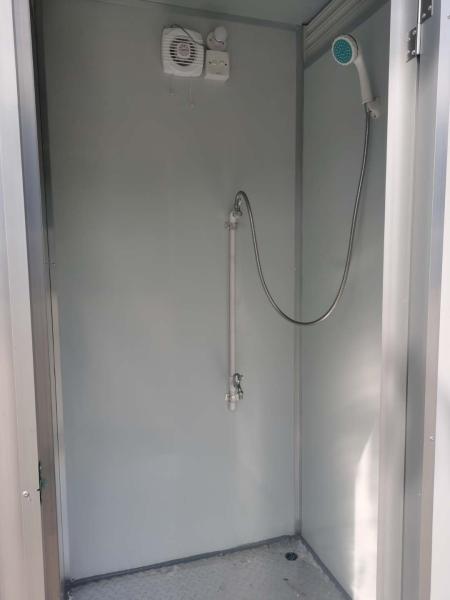 Quality Outdoor Steel Portable Toilet Temporary Modular Camping Public Shower Room for sale