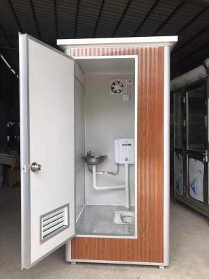 China Modular Prefabricated Portable Toilet Movable With EPS Sandwich Panel for sale