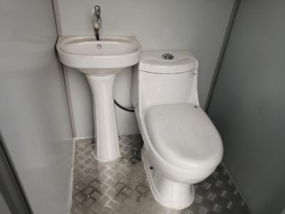 Китай Подвижная экологическая сталь портативный туалет общественный мобильный кабинет с душем продается