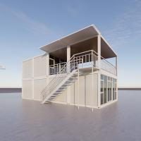 Quality Fireproof Prefabricated Container Box Homes 7*3m Prefab Modbox With 3 Bedrooms for sale