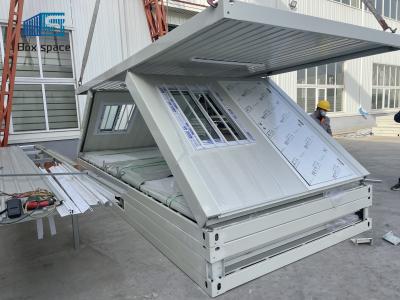 China Waterproof Z Folding Container House Galvanized Steel Premade Homes for sale