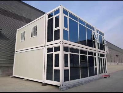 China Prefab 2 Bedroom Container House Sandwich Panel Steel Modular Tiny Homes for sale