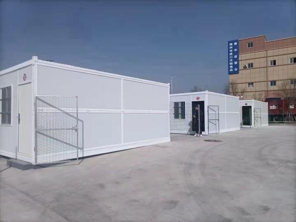 Quality Fast Assembled Foldable Container House 20 Ft Mobile Modular Cabins Homes for sale