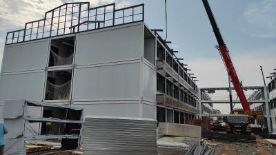 中国 箱スペース 建設用 3層 寮 20フィート プリファブ コンテナハウス 低価格 大型プリファブハウス 販売のため