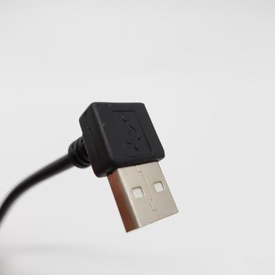 China Conector USB de PVC para Molex 5 pin arnês de fio com alívio de tensão e blindagem de trança à venda