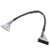 Quality Bronze Tin Plated Terminal LVDS 30 Pin Cable for Custom Electrical Needs in EU Market for sale