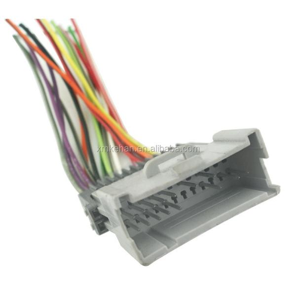 Quality CD Player Wiring Harness Adapter Plug for Ford Aftermarket Radio Custom-Made for sale