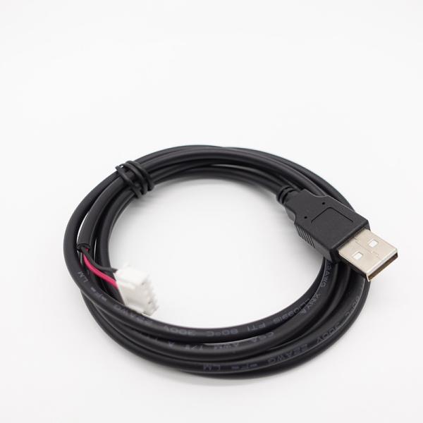 Quality Oceania Main Market Male USB 2.0 Extension Cable with 5 Pin JST Connector Wire Harness for sale