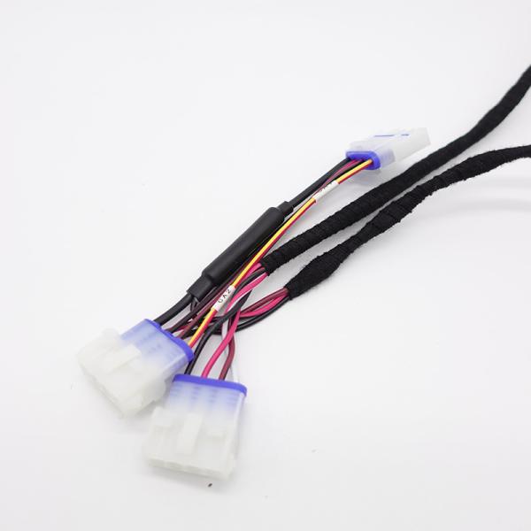 Quality Custom Electric Motorcycle Moped Wiring Harness with Molex Connector and AVF for sale