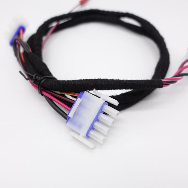 Quality Custom Electric Motorcycle Moped Wiring Harness with Molex Connector and AVF for sale