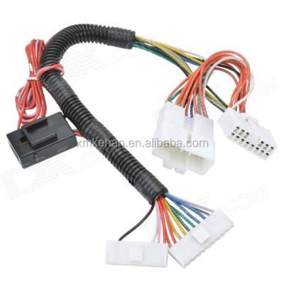 China Male-Female OEM ODM ISO9001 Auto 6 Pin Connector Wire Harness and Cable Assembly for sale