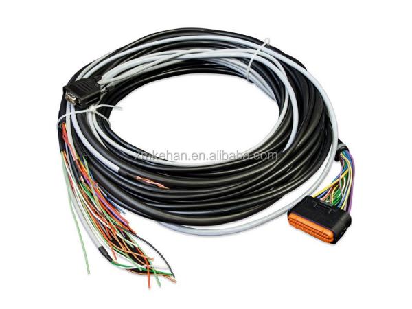 Quality Male-Female OEM ODM ISO9001 Auto 6 Pin Connector Wire Harness and Cable Assembly for sale