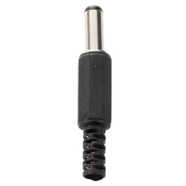 Quality 2P Pins Male DC Power Plug Jack Connector Adapter 2.1x5.5mm for Audio Video for sale