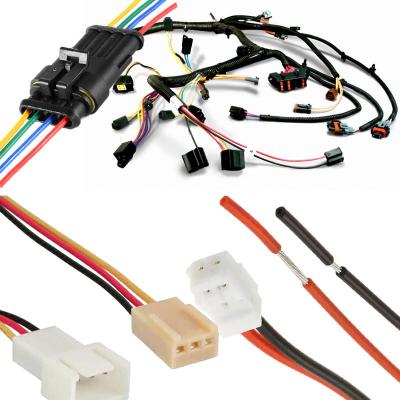 China Lead Time 10-15 Days Custom Wiring Harness for Golf Carts Infiniti PX6 Battery Wires for sale