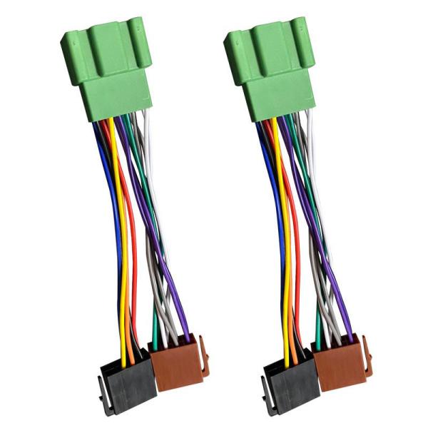 Quality 2.54mm Pitch 8 Pin to 8Pin Car Stereo Radio Plug Cable Wire Harness with JST for sale