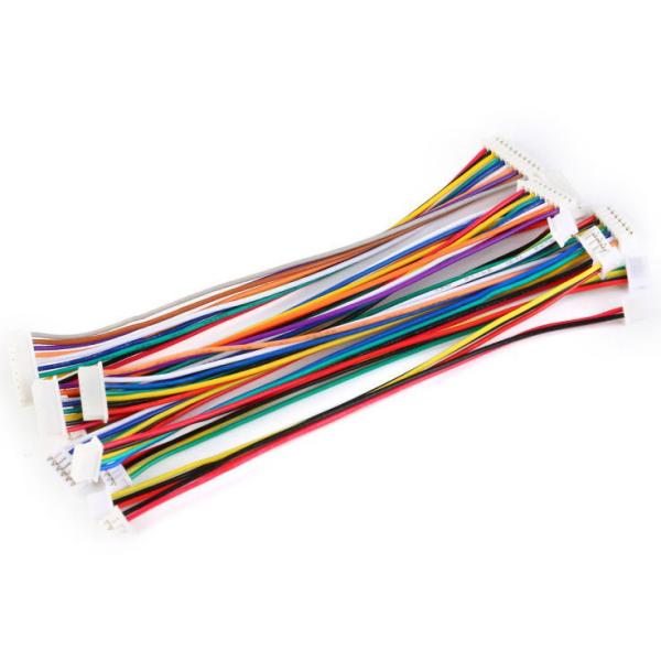 Quality 2.54mm Pitch 8 Pin to 8Pin Car Stereo Radio Plug Cable Wire Harness with JST for sale