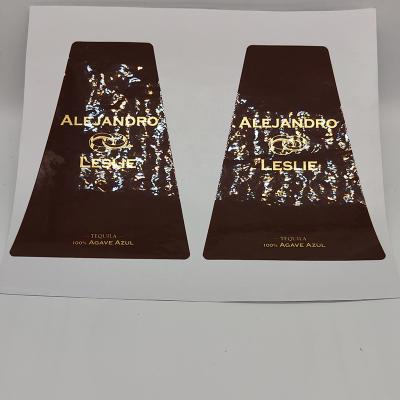 China Glattes selbstklebendes Aufkleber-Papier Matte Adhesive Label Stickerss TPU BOPP zu verkaufen