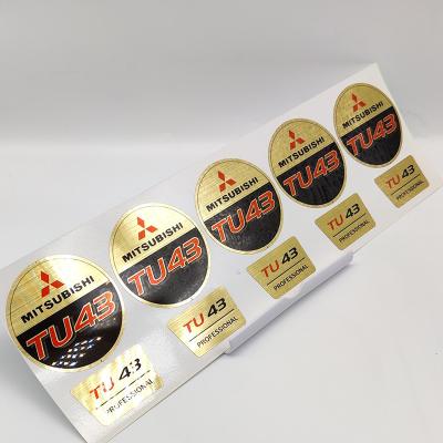 China CMYK que imprime etiquetas da etiqueta adesiva escovou o vinil do metal em volta das etiquetas da etiqueta à venda