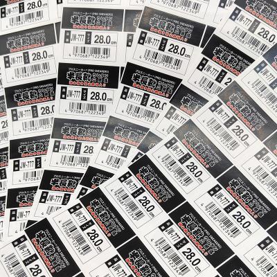 Cina Etichette di scaffale al minuto adesive della colla del supermercato al minuto su ordinazione smontabile delle etichette in vendita