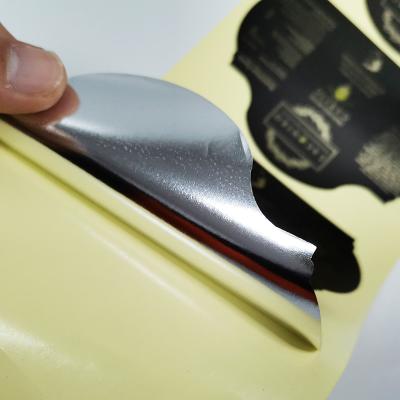 Chine Autocollant imprimable imperméable de vinyle de Matt Lamination Sticky Food Labels Olive Oil BOPP à vendre