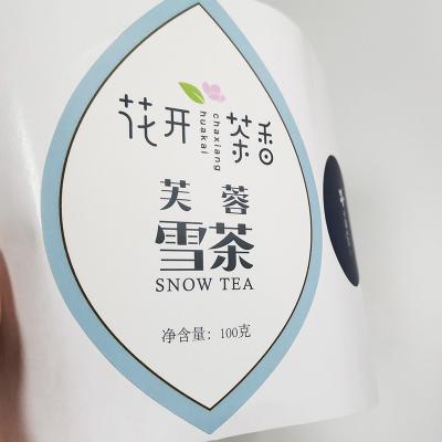China UV Spot Sticker Drink Labels PET BOPP Permanent Kiss Cut Vinyl Stickers for sale