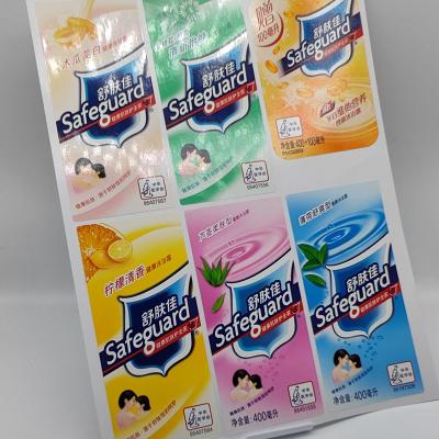 Chine Les labels de produits chimiques de BOPP CHOIENT Matte Pantone Hand Sanitizer Labels à vendre