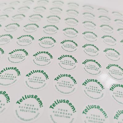 China Blank Printed Anti Counterfeit Labels Adhesive For Eggshell en venta