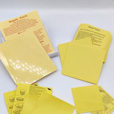 China 7x7 Cm Inflatable Repair Patches PVC Adhesive Pool Float Patch Kit for sale