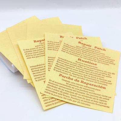 China 70x70 Mm Self Adhesive Vinyl Repair Patch Pools Underwater Pvc Repair Patches for sale