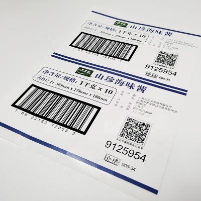 Cina Single / double Side Pressure Sensitive Labels Digital / Screen / Flexo Printing in vendita