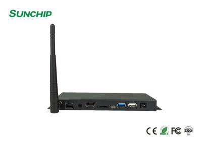 China Caja durable de 4K Media Player con el software support de CMS HD EN EL LAN de la informática WIFI de la SALIDA LVDS en venta