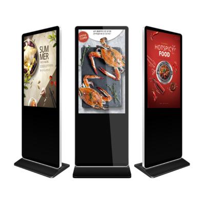 China OEM ODM Floor Standing Digital Signage 55 Inch Advertising Kiosk for sale