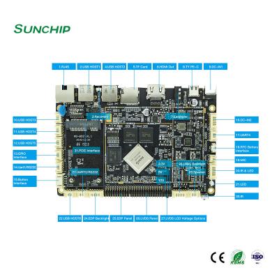 China RK3288 Android Digital Display Screens With WIFI LAN 4G BT Option Main Board PCBA for sale