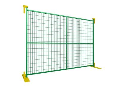 China Hot Dipped Galvanized Temporary Fence Panel 50x50mm 6ft X 10ft for sale