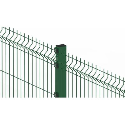 China PVC Coated Galvanized V Beam Security Fencing 2.5m Garden Border Fence for sale