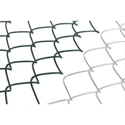 China Wean Chain Link Fence 1.0-6.0mm With Square Posts 10ft Spacing Galvanized PVC for sale